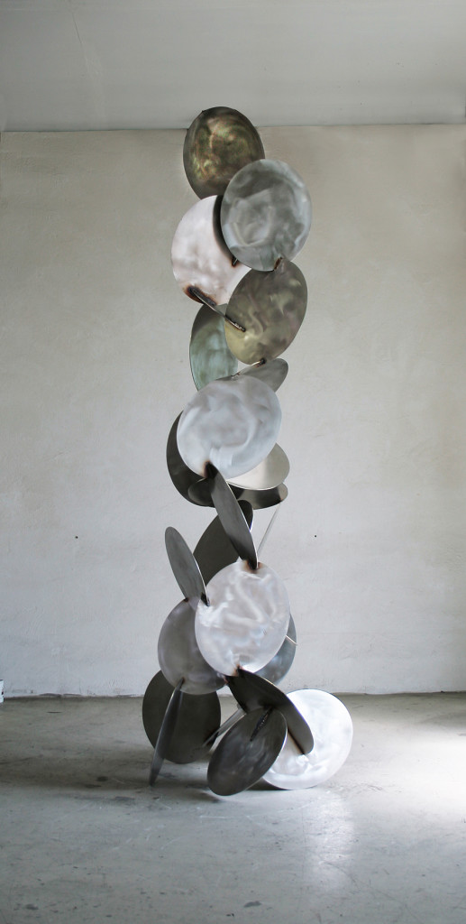 Kumulus II, 2016 Edelstahl I H 230 cm 