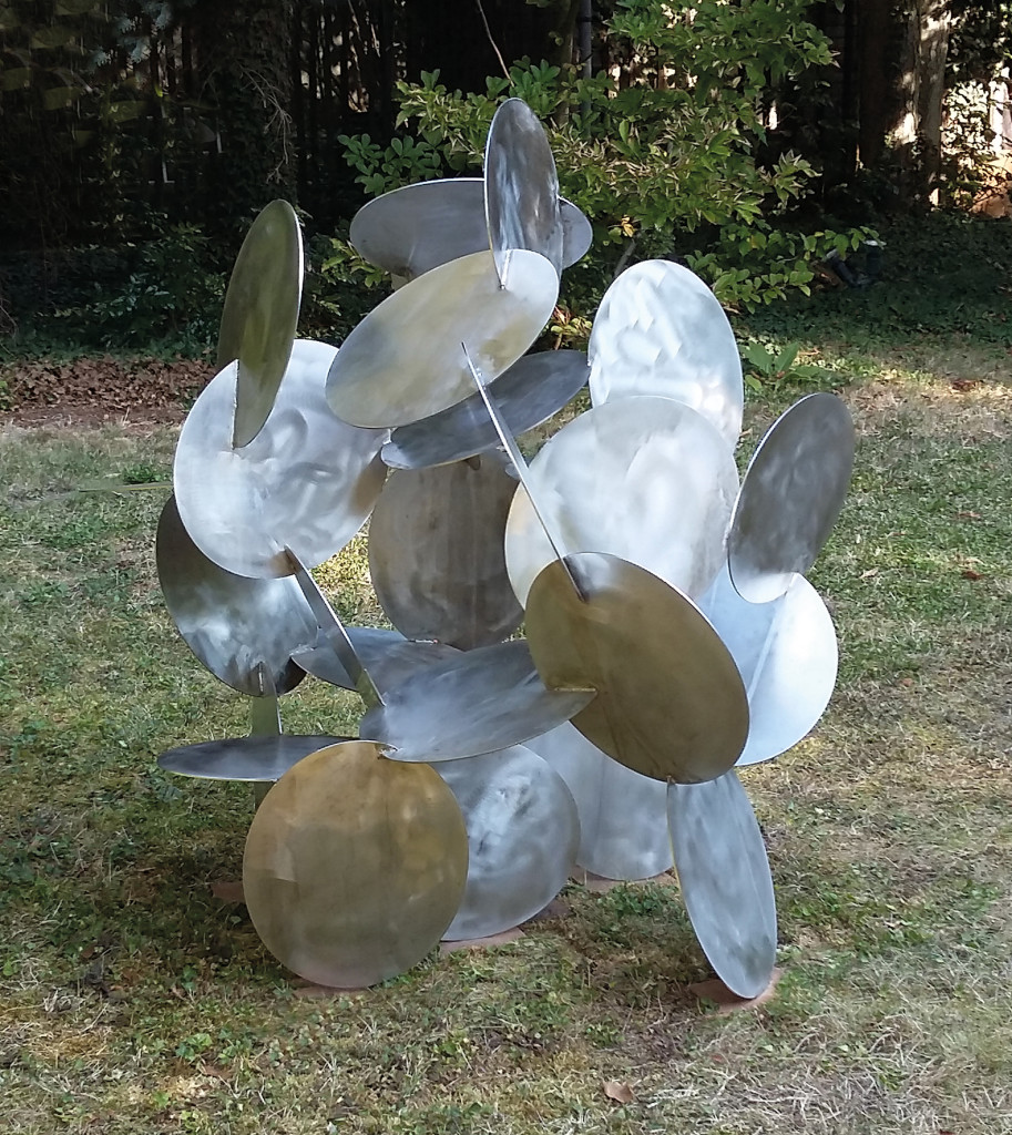 Kumulus I, 2016 Edelstahl I H 130 cm